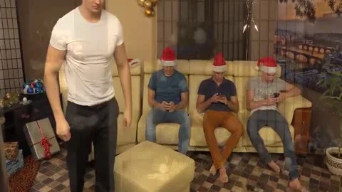 Xmas jerk off Party 2016 Backstage