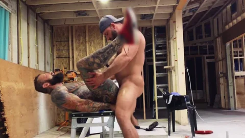 Pup & Tank plow bare All Over A Construction website - American Scene
