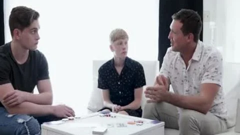 Pierce Paris bonks bare With Jay Tee & Caleb Anthony