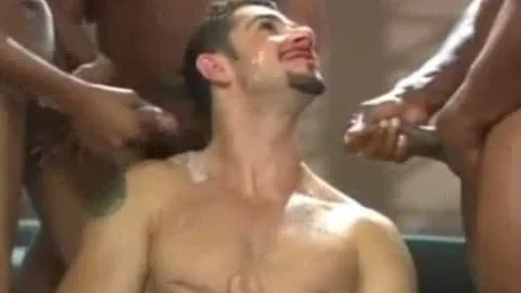 Dean Monroe Interracial Bukkake