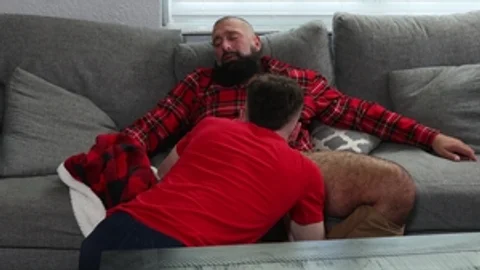 Family Dick: Yule Log Stoked by Daddy