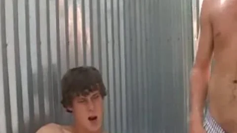 cum Thirsty ramrod Suckers - Scene 4 - Factory clip