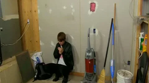 Janitor has a taste for sex scene