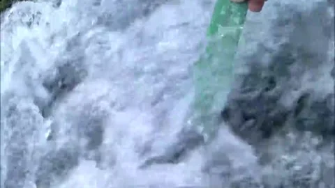 Half Hour naked Dip In Cold Scottish Waterfall In Winter