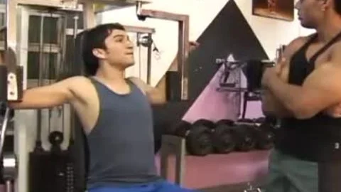 Riding pecker In The Gym