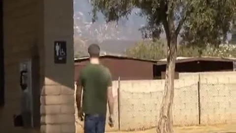 Chad Hunt Endgame bathroom Scene
