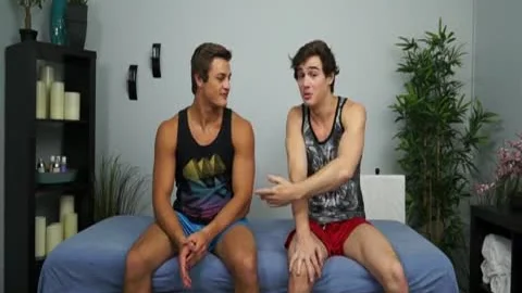 Justin Owen Riding Charlie Pattinson penis