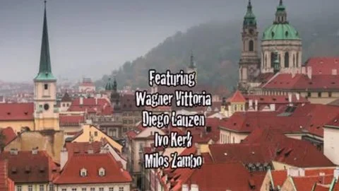 Diego Lauzen, Wagner Vitoria With Ivo Kerk And Milos Zambo