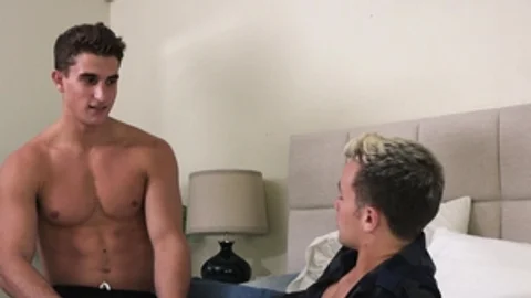 Brother Crush - Rough fucking plus young hunk Logan Cross