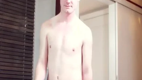 ShowerBait - Ben Tyler pokes Lex Ryan In The Shower