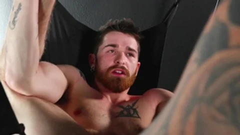 Next Door Raw: Gay Nick Milani jerking big dick
