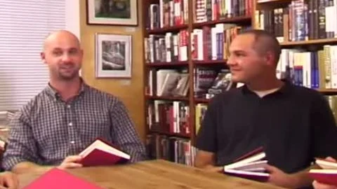 A Bunch Of concupiscent homosexuals fucks In A Library