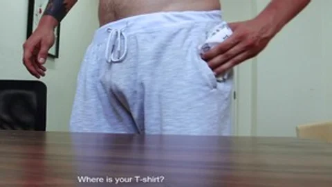 Shy lad makes a decision to act lascivious to ace the interview